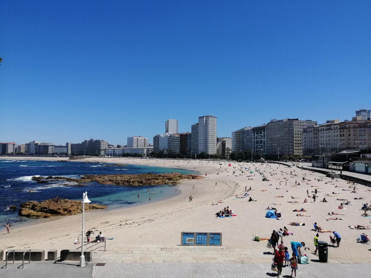 Apartamento Costa Riazor Coruna Daire A Coruña Dış mekan fotoğraf